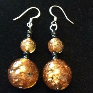 Murano glass earrings